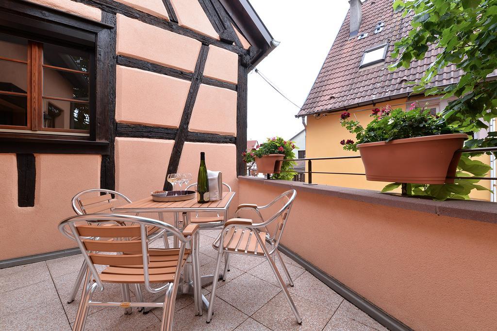 B&B Le Clos Des Raisins Beblenheim Bagian luar foto
