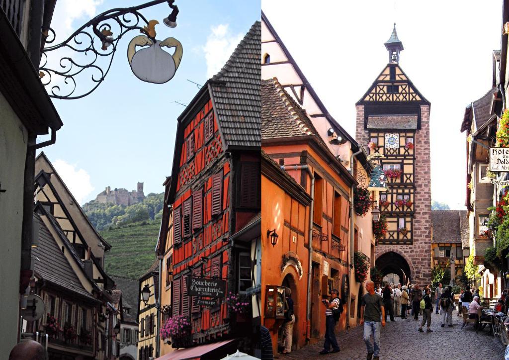 B&B Le Clos Des Raisins Beblenheim Bagian luar foto